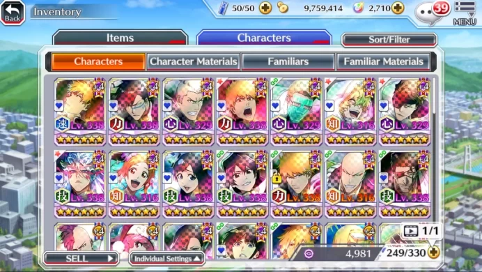 Global|BP 1,1M+956 CC|Fresh All Story|19 MT|TYBW Refine Ver2 Ichigo,8 TYBW26 Shuhei,etc,11th GrimJow|23 Char 5/5|KlabID|BBS3112