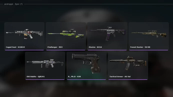 Delta Force PC | 52 Skins | 12 Operators | 5 Legendary | 2.24M Tekniq Alloy