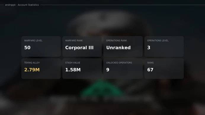 Delta Force | Year of the Snake AS Val | 67 Skins | 9 Operators | 2.79M Tekniq Alloy