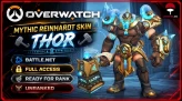 50 Wins | Ready For Rank | Reinhardt Thor Mythic Skin