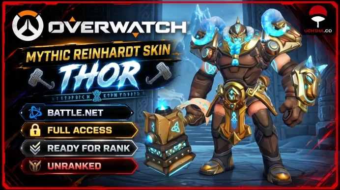 50 Wins | Ready For Rank | Reinhardt Thor Mythic Skin