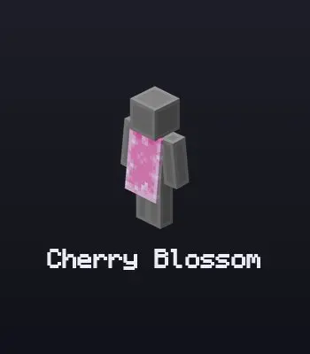 Minecraft | Cherry Blossom Cape | No Rank | Full Access | Java & Bedrock