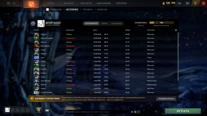 Dota 2 | 3 Arcanas (PA, Juggernaut, CM) | 160 Double Down Tokens | 1540 MMR | Dota Plus