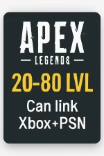 Apex Legends | Level 20 | Rookie Rank | EA + Xbox + PSN Linkable