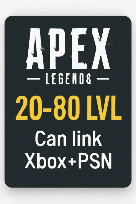 Apex Legends | Level 20 | Rookie Rank | EA + Xbox + PSN Linkable