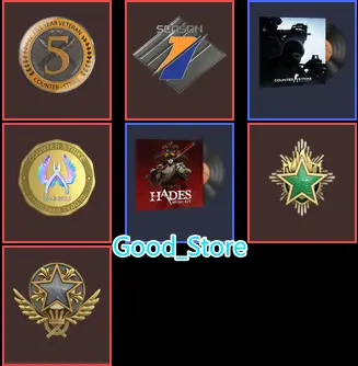 21 Lvl Steam-CS2 Prime 886 hours+5Medals(2021-2023 Service Medal/5Y/Premier Season One Medal/Global Offensive Badge)-Faceit Ready