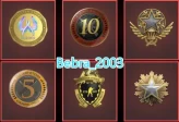 CS2 Prime 673 hours+6Medals(2016-2021 Service Medal/10Y/5Y/Loyalty Badge/Global Offensive Badge)-Faceit Ready