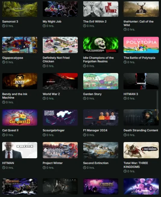 Epic Games Account | 161 Games | Full Access (Email Included) | Hogwarts Legacy, Dead Island 2, Tomb Raider Trilogy, Hitman 3, Total War Warhamm