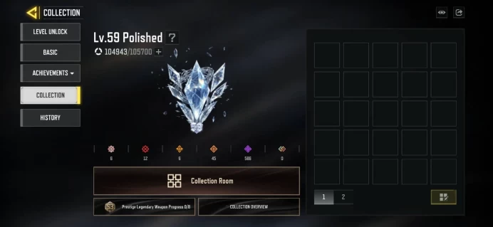 Call of Duty Mobile | Level 450 | 12 Mythic Skins | 45 Legendary | India Region
