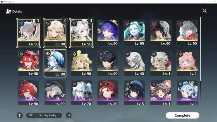 Wuthering Waves | SEA | Union Level 80 | 9 Limited Characters | Chisa Rc6S1