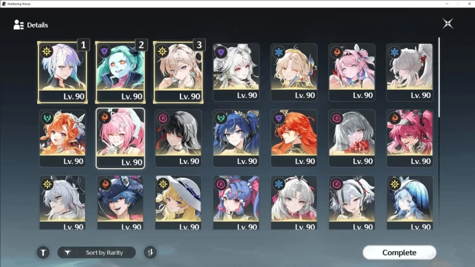 Wuthering Waves | SEA | Union Level 80 | 25 Limit | Multiple S1 Characters