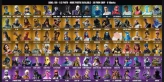 [PC/XBOX] 190 skins ✨ Skull Trooper ✅ Ghoul Trooper ⚡ Travis Scott ⭐ Leviathan Axe ✨ Candy Axe ✅ Take The L ⚡ Reaper ⭐ Neo Versa ✨ Blue Striker
