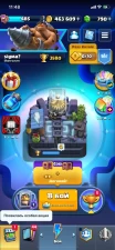 Clash Royale | Arena 11 | 3580 Trophies | 463K Gold | Mini P.E.K.K.A Hero | Evo Barbarians