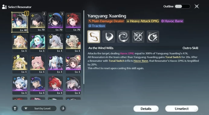 Wuthering Waves Europe | Union Level 70 | Yangyang S6 + R5 Signature Weapon | Sui Sui & Rebecca