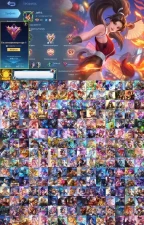 Mobile Legends | Legend Gusion | 418 Skins | 133 Heroes | Epic Rank