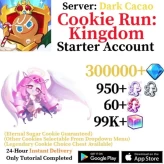 Cookie Run Kingdom | Dark Cacao | Eternal Sugar Cookie | 300,000+ Gems