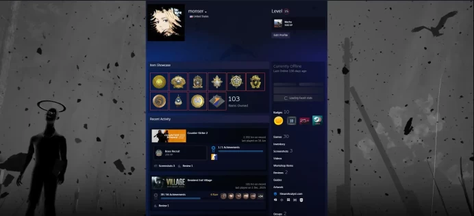 Counter-Strike 2 | Prime | 11 Medals | 2332 Hours | 30 Paid Games