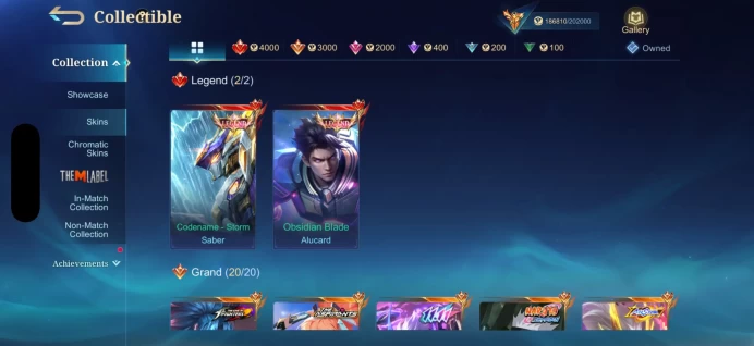 Mobile Legends | Level 83 | 467 Skins | 150 Heroes | Epic Rank