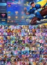 Mobile Legends | Mythic Honor | 292 Skins | 133 Heroes | Street Fighter Guinevere