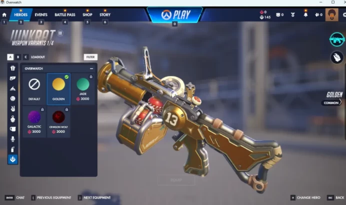 Overwatch 1 / 2 Weapons / see the picture / Please Read Description / 38wk / yyy