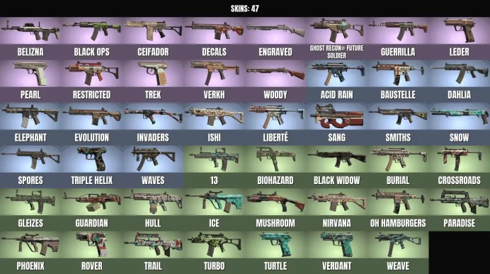 Rainbow Six Siege | 57 Skins | 20 Operators | Level 77 Ranked-Ready