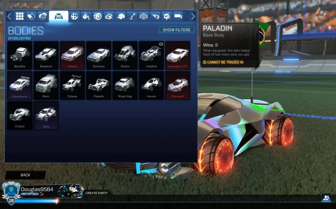 Rocket League | XP Level 314 | 22 Car Bodies | Imperator DT5 | Epic Games