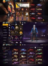 Free Fire | Platinum Rank | Level 77 | 18 Full Evo | 600+ Torsos | 8 Prime