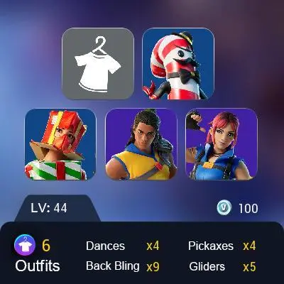 [PC] 5 skins | Trailblazer Tai | Explorer Emilie | Holiday Boxy | Mr. Dappermint | Winterfest Bushranger | Skullder | Society Shield | 100 VB
