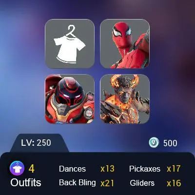 [PC] 3 skins | Iron Man Zero | Spider-Man Zero | Heartbreak Ranger | Arroyo Pack | Spectra Protector | Spider Drone | Repulsor Pack | 500 VB