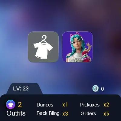 [PC] 1 skins | Katalina | Gwenpool's Katanas | Katalina's Kit Bag | Tracker's Tally | Kat Claws | War Force Wings | Doom Brella |  0 VB