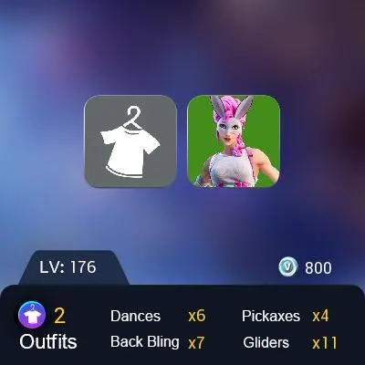 [PC] 1 skins | Stella | Lunar Hyperjet | Scales of Justice | Dino Deck | The Bestiary Chest | Ancestral Bloom | Fishstick Janky |  800 VB
