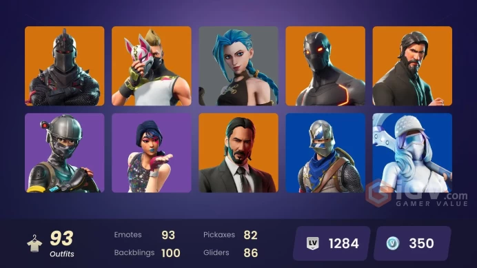 [XBOX/SWITCH/PC] - 93 skins | Black Knight | Sparkle Specialist | The Reaper | Blue Squire | Royale Knight | Elite Agent | Take The L