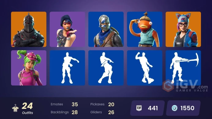 PSN/XBOX/PC | OG STW | Black Knight | Sparkle Specialist | Blue Squire | Royale Knight | Blue Team Leader | Mako | Zenith | Valor | 1550 VB