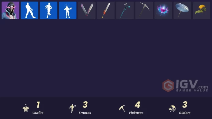 [PC] 1 skins | Xander | Fishstick Janky | Twin Crossfire | Ice-Blasted Snow Crunchem | Oasis Wind | Clawz Retro | Utility Claymore | 100 VB