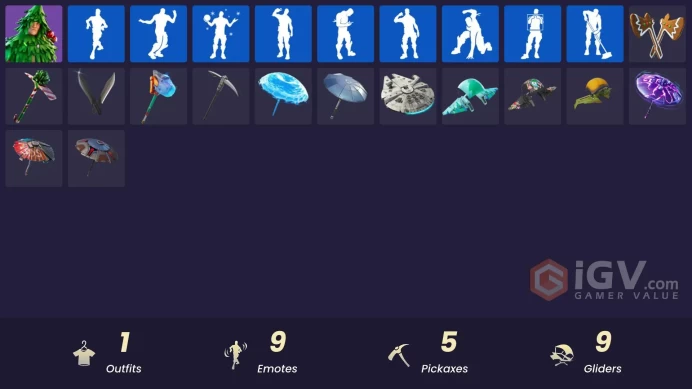 [PC] 1 skins | Lt. Evergreen | The Sith | Deep Dive | Fishstick Janky | Beachcomber | Re-gifter | Clawz Retro | Dive Knives | 300 VB