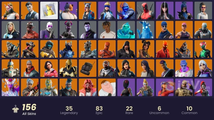 [XBOX/SWITCH/PC] 156 skins | OG STW | Neo Versa | Gold Midas | Trilogy | Cloud Striker | Lina Scorch | Point Patroller | Subzero Cryptic