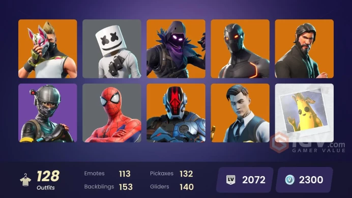 [XBOX/SWITCH/PC] 128 skins | OG STW | The Reaper | Elite Agent | Take The L | Gold Midas | Gold Brutus | Rogue Agent | Cobalt Snowfoot