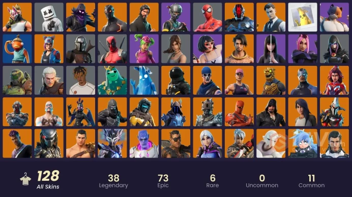 [XBOX/SWITCH/PC] 128 skins | OG STW | The Reaper | Elite Agent | Take The L | Gold Midas | Gold Brutus | Rogue Agent | Cobalt Snowfoot