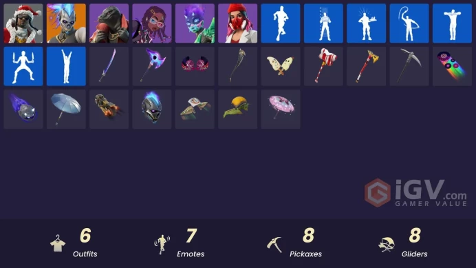 [PC/PSN] 6 skins | Renzo the Destroyer | Santa Dogg | Mystica | Thunder | Yulejacket | Imani | Spectra Protector | Nemesis Box