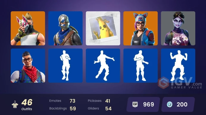 [PSN/XBOX/SWITCH/PC] 46 skins | OG STW | Blue Squire | Carbon Commando | Prodigy | Strong Guard | Zenith | Love Ranger | Enforcer | Supersonic