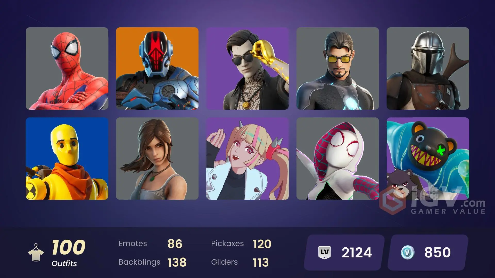 [Code 5938] [PC] 100 skins | Torin | Twyn | The Ageless | The Cube ...