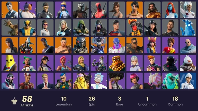[PC/XBOX] 58 skins | Neo Versa | Gold Midas | Eternal Knight | Menace ...