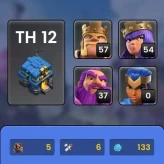 N47/ TH 12 FULL MAX / HERO LEFT / 4 EPIC-GG,SB,FA,FB / 4 HERO SKIN & 1 SCENERY / 1K CWL MEDALS / BH 6