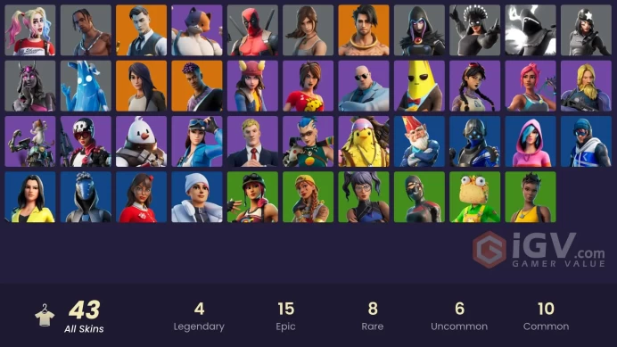 FA - [PSN/XBOX/SWITCH/PC] 43 skins | OG STW | Travis Scott | Gold Brutus | Gold Midas | Gold Meowscles | Trilogy | Point Patroller | Sultura