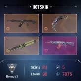 VALORANT EU WEST SERVER 84 SKIN(Evori VANDAL,VCT 2025 +12 KNİFE, CYRAX +Divergence PACKED,EX.OVANL) AUTO DELIVERY FULL ACCESS LIFETIME WARRANTY
