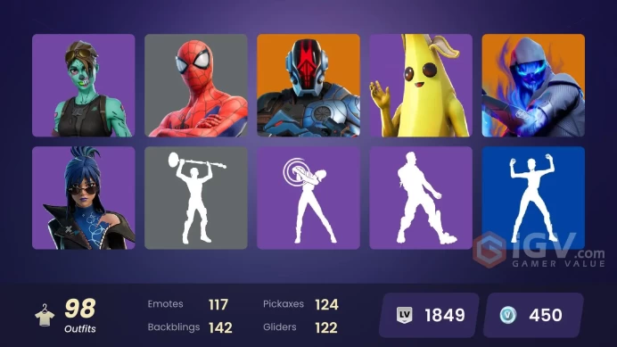 [PC/PSN/XBOX] 98 skins | Rox | The Scientist | Peter Griffin | Sorana | Fade | The Foundation | Catalyst | Ronin | Blackheart | Ruin | FN1177