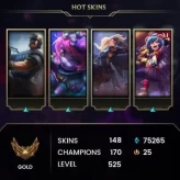  SALE ~90% OFF PRICE DISCOUNTED ~ RARE SKINS / HANDLEVELED / PERFECT SMURF / RARE SKINS / INSTANT DELIVERY /N4263