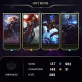 discount accounts /from all LOL servers//N4251-ME