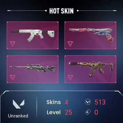 TR/EU Full Access | Unranked | 4 Skins Neptune Vandal + Forsaken Operator + Magepunk Spectre + Gaia Ghost | c18