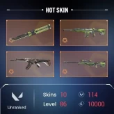EU-Turkey 10 Skins / RGX Bundle RGX Pro Firefly ChronoVoid Vandal Forsaken Vandal Oni Phantom Reaver Ghost #971979